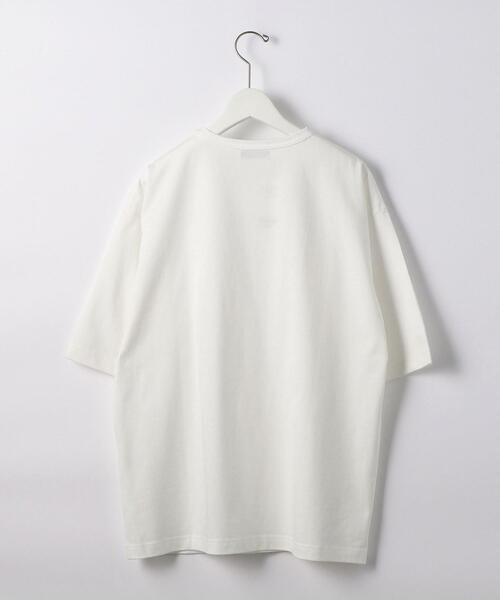 green label relaxing（グリーンレーベルリラクシング）の「＜green label relaxing＞Clean クレイジー クルーネック [Tシャツ]（Tシャツ/カットソー・メンズ・ホワイト/ダークグレー/ベージュ/ロイヤルブルー・MEDIUM/LARGE/SMALL/X-LARGE）」の8枚目の写真