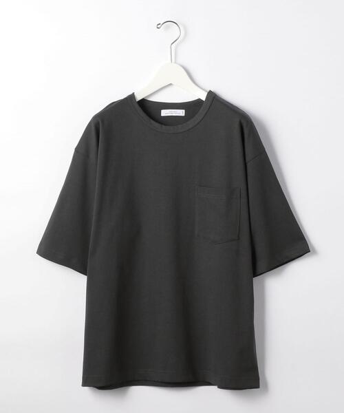 green label relaxing（グリーンレーベルリラクシング）の「＜green label relaxing＞Clean クレイジー クルーネック [Tシャツ]（Tシャツ/カットソー・メンズ・ホワイト/ダークグレー/ベージュ/ロイヤルブルー・MEDIUM/LARGE/SMALL/X-LARGE）」の22枚目の写真