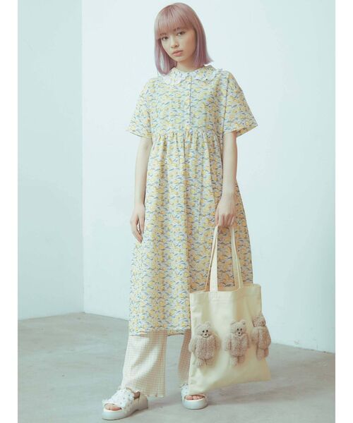 merry jenny(メリージェニー)の「bear bear bear トート(トートバッグ・レディース・ブラック/アイボリー・FREE)」の6枚目の写真