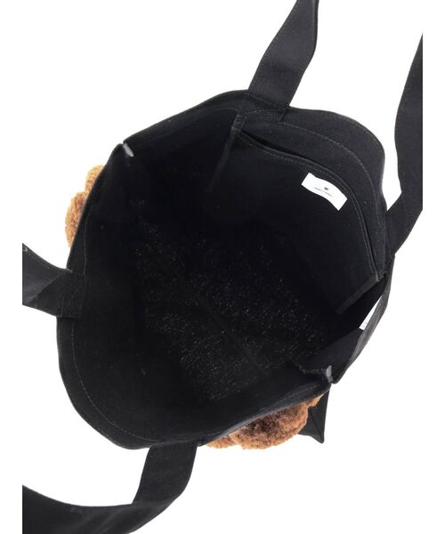 merry jenny(メリージェニー)の「bear bear bear トート(トートバッグ・レディース・ブラック/アイボリー・FREE)」の8枚目の写真