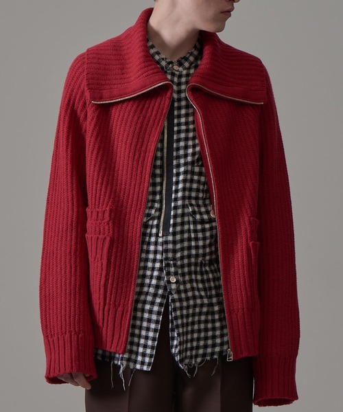 BED J.W. FORD（ベッドフォード）の「BED J.W. FORD Sailor collar (21AW-B-KT05)（その他アウター・メンズ・レッド/キャメル・0/1）」の12枚目の写真