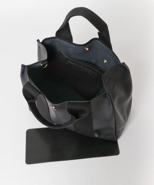 URBAN RESEARCH ROSSO WOMEN(アーバンリサーチ ロッソ)の「VIOLAd’ORO GINO トート レザー(トートバッグ・レディース・ブラック/ベージュ・-)」の8枚目の写真