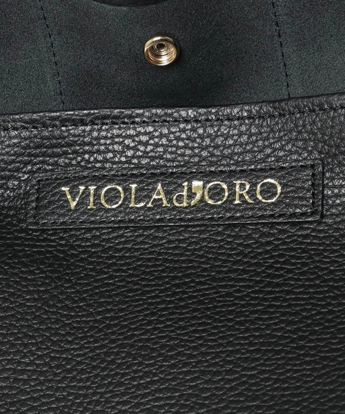 URBAN RESEARCH ROSSO WOMEN(アーバンリサーチ ロッソ)の「VIOLAd’ORO GINO トート レザー(トートバッグ・レディース・ブラック/ベージュ・-)」の9枚目の写真