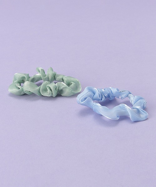 LOVETOXIC（ラブトキシック）の「リボンゴムシュシュ2本SET（その他小物・キッズ・ベージュ/ピンク・FREE）」の6枚目の写真