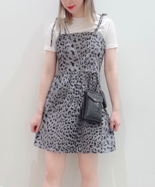 WEGO(ウィゴー)の「WEGO/【2点セット】インナーセットキャミワンピース(ワンピース・レディース・ブラック/その他1・FREE)」の1枚目の写真