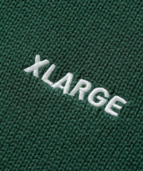 XLARGE（エクストララージ）の「STANDARD LOGO KNIT（ニット/セーター・メンズ・ブラック/グレー/グリーン・S/M/L/XL）」の8枚目の写真
