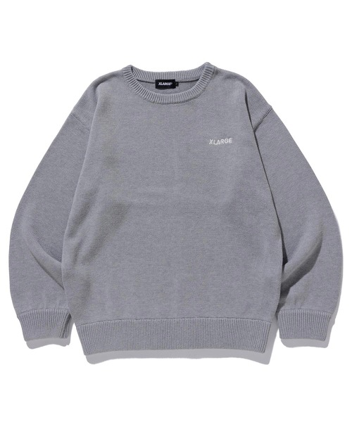 XLARGE（エクストララージ）の「STANDARD LOGO KNIT（ニット/セーター・メンズ・ブラック/グレー/グリーン・S/M/L/XL）」の15枚目の写真