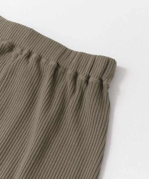 URBAN RESEARCH DOORS（アーバンリサーチドアーズ）の「リブカットフレアスカート（スカート・レディース・チャコールグレー/モカ/ライトベージュ・ONE）」の8枚目の写真