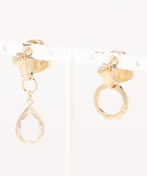 EDIT COLOGNE（エディットコロン）の「２ＷＡＹパールイヤリング（イヤリング・レディース・ゴールド・ﾌﾘ-）」の3枚目の写真