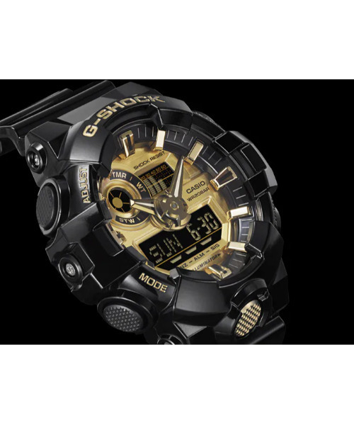 G-SHOCK(ジーショック)の「G-SHOCK/ジーショック 腕時計 GA-710GB-1AJF(アナログ腕時計・メンズ・ブラック・FREE)」の8枚目の写真