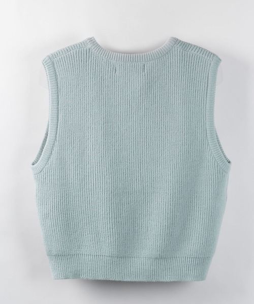 PowerBilt カラフルニットベスト Mサイズ ベーシック ニット ベスト(100-130cm)（98-70KE03-203）｜コムサイズム
