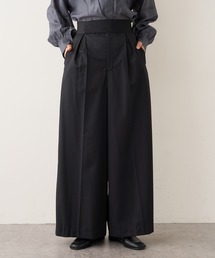 Lui's | ワイドベルトスーパーワイドパンツ(スラックス)