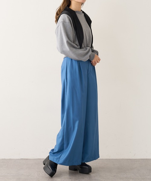 通販でクリスマス ワイドベルトスーパーワイドパンツ