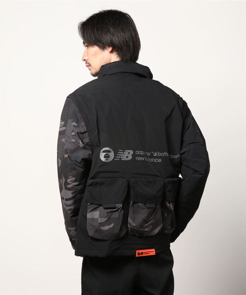 AAPE X NEW BALANCE DETACHABLE JACKET