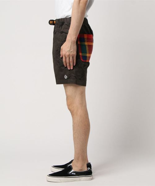 ALDIES（アールディーズ）の「Noise Short Pants 総柄クライミングショートパンツ（その他パンツ・メンズ・マルチ/チャコールグレー・SMALL/MEDIUM/LARGE）」の4枚目の写真