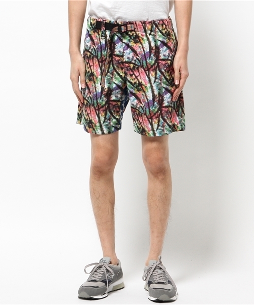 ALDIES（アールディーズ）の「Noise Short Pants 総柄クライミングショートパンツ（その他パンツ・メンズ・マルチ/チャコールグレー・SMALL/MEDIUM/LARGE）」の6枚目の写真
