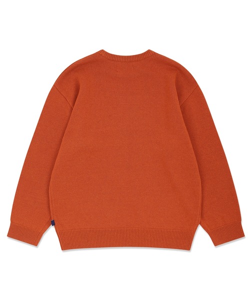 87mm(87mm)の「【87MM / Mmlg】1987 INTARSIA KNIT / パルチムエムエム MMLG 1987 ロゴ クルーネック ニット(ニット/セーター・レディース・ブラック/グレー/オレンジ・MEDIUM/LARGE)」の17枚目の写真