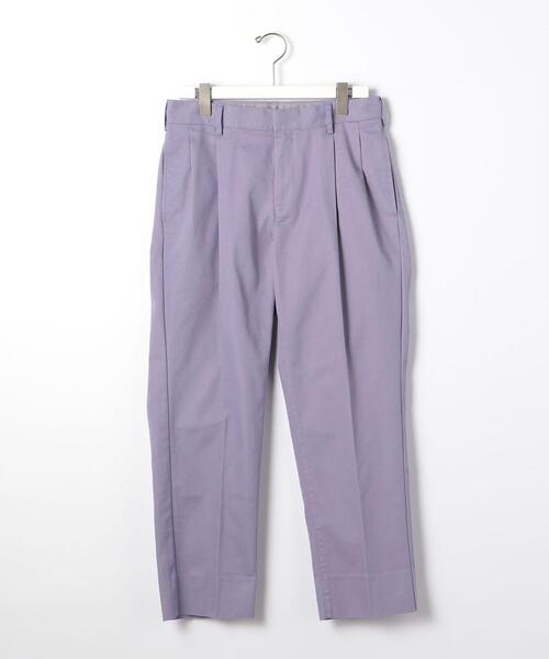 green label relaxing（グリーンレーベルリラクシング）の「＜green label relaxing＞SOLOTEX ワイド 2プリーツ パンツ（その他パンツ・メンズ・ライラック/ブラック/オフホワイト・L/S/XL/M）」の21枚目の写真