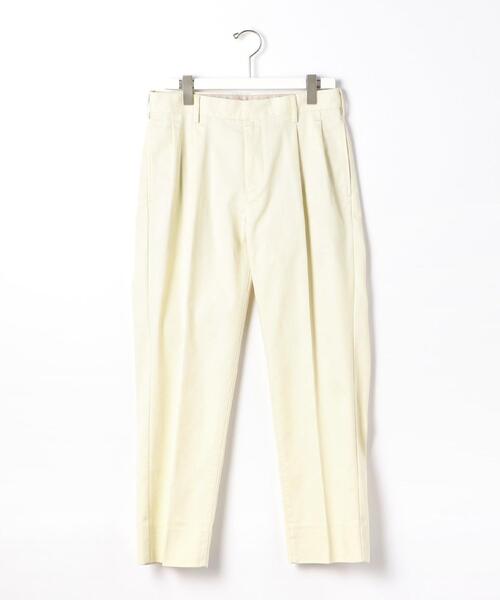 green label relaxing（グリーンレーベルリラクシング）の「＜green label relaxing＞SOLOTEX ワイド 2プリーツ パンツ（その他パンツ・メンズ・ライラック/ブラック/オフホワイト・L/S/XL/M）」の7枚目の写真