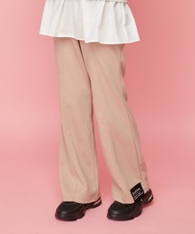 センターシームフレアパンツ