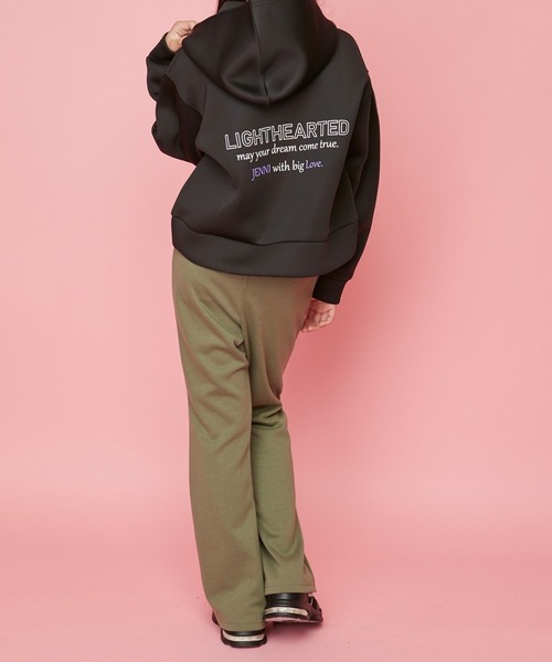 JENNI love（ジェニィラブ）の「センターシームフレアパンツ（その他パンツ・キッズ・カーキ/ベージュ/ブラック・130cm/140cm/150cm/160cm）」の22枚目の写真