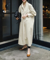 Leja | 【LEJA】2WAYウエストリボンスリット入りロングワンピース(ワンピース)