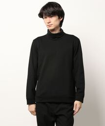 NICOLE CLUB FOR MEN | ダンボールニットオフネックプルオーバー(ニット/セーター)