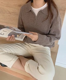 Chaco closet | ハーフジップニット(ニット/セーター)