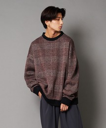 【UNIIT/ユニット】カルゼニットフリースルーズクルーネック