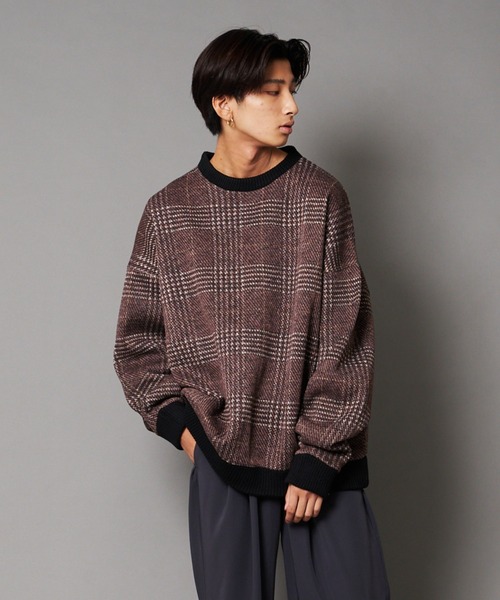 UNIIT(ユニット)の「【UNIIT/ユニット】カルゼニットフリースルーズクルーネック(スウェット・メンズ・チャコールグレー/ベージュ/ブラック/杢グレー/ホワイト・SMALL/MEDIUM/LARGE)」の5枚目の写真