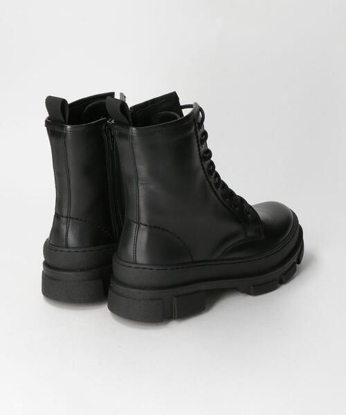 FAEDA（ファエダ）の「＜FAEDA＞レザーレースアップブーツ◆（ブーツ・レディース・ブラック/ナチュラル・38/39/36/37）」の4枚目の写真