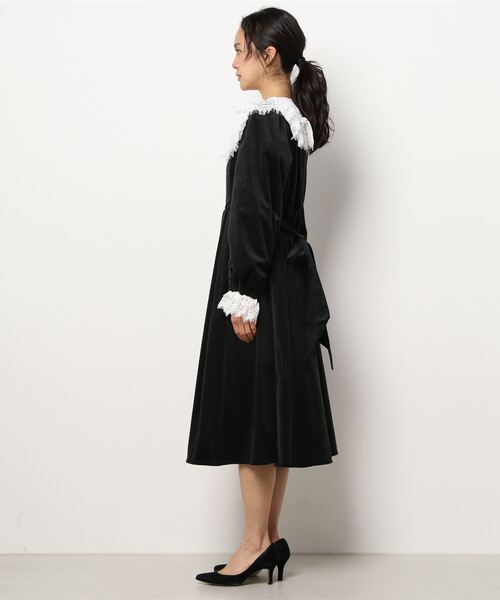 アクシーズファム　ワンピース　ベロア クラシカルベロアワンピース | レディース服・レディース