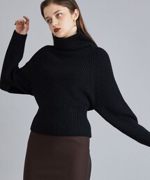 Uhr | 【Uhr/ウーア】《STUDIOUS別注》復刻バックオープンハイネックニット(ニット/セーター)