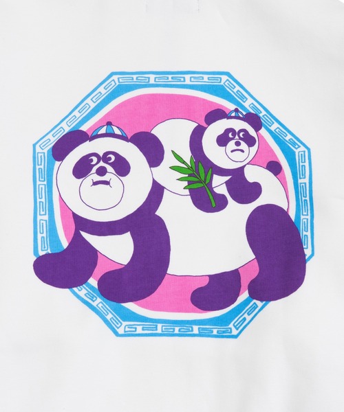 PUNYUS(プニュズ)の「裏起毛ハーフZIPプルオーバー(スウェット・レディース・ホワイト/ブラック/ライトパープル・4/3)」の19枚目の写真