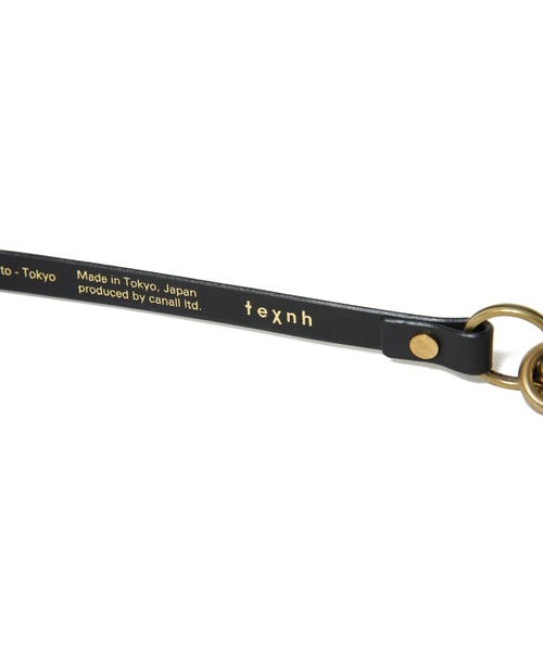 texnh(テクネ)の「texnh LEATHER LANYARD(その他小物・レディース・ブラック・FREE)」の3枚目の写真