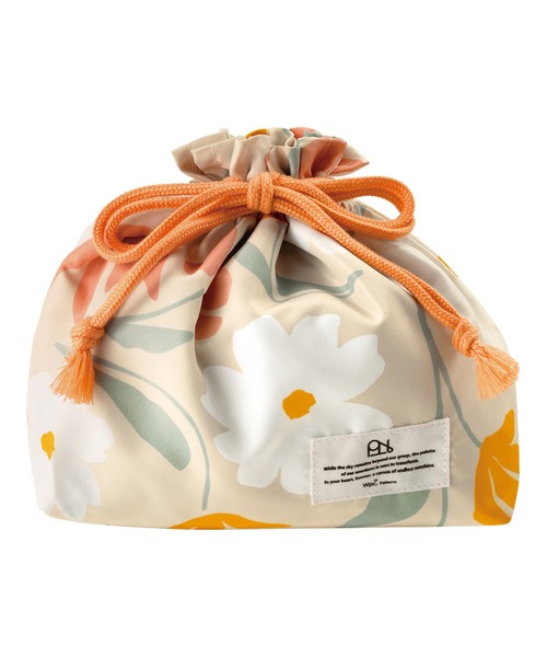 Wpc.（ダブリュピーシー）の「Wpc. Patterns ランチ巾着 お弁当袋（お弁当箱・レディース・ネイビー/ホワイト系その他/レッド系その他/ブルー系その他/ベージュ系その他/グレー系その他/ピンク/パープル/モカ/レッド/オフホワイト/ベージュ/ホワイト系その他2/ホワイト系その他3・FREE）」の7枚目の写真