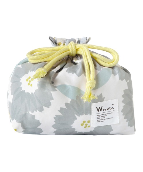 Wpc.（ダブリュピーシー）の「Wpc. Patterns ランチ巾着 お弁当袋（お弁当箱・レディース・ネイビー/ホワイト系その他/レッド系その他/ブルー系その他/ベージュ系その他/グレー系その他/ピンク/パープル/モカ/レッド/オフホワイト/ベージュ/ホワイト系その他2/ホワイト系その他3・FREE）」の6枚目の写真