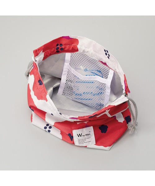 Wpc.（ダブリュピーシー）の「Wpc. Patterns ランチ巾着 お弁当袋（お弁当箱・レディース・ネイビー/ホワイト系その他/レッド系その他/ブルー系その他/ベージュ系その他/グレー系その他/ピンク/パープル/モカ/レッド/オフホワイト/ベージュ/ホワイト系その他2/ホワイト系その他3・FREE）」の16枚目の写真