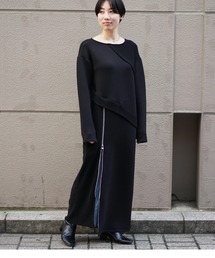 AULA AILA | AULA AILA （アウラ アイラ）別注リブMIX ワンピース(ワンピース)