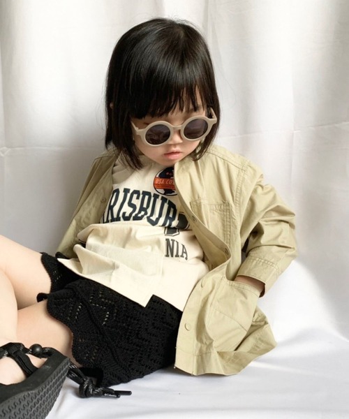 CIAOPANIC TYPY(チャオパニックティピー)の「【KIDS】【OSORO】コットンブロードシャウター(その他アウター・キッズ・ベージュ/アイボリー/カーキ・XX-LARGE/LARGE/X-LARGE/SMALL/MEDIUM)」の2枚目の写真