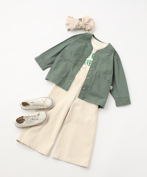 CIAOPANIC TYPY(チャオパニックティピー)の「【KIDS】【OSORO】コットンブロードシャウター(その他アウター・キッズ・ベージュ/アイボリー/カーキ・XX-LARGE/LARGE/X-LARGE/SMALL/MEDIUM)」の5枚目の写真