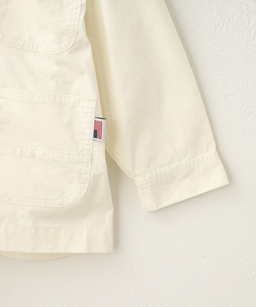 CIAOPANIC TYPY(チャオパニックティピー)の「【KIDS】【OSORO】コットンブロードシャウター(その他アウター・キッズ・ベージュ/アイボリー/カーキ・XX-LARGE/LARGE/X-LARGE/SMALL/MEDIUM)」の10枚目の写真