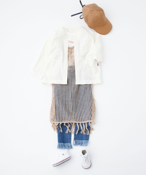 CIAOPANIC TYPY(チャオパニックティピー)の「【KIDS】【OSORO】コットンブロードシャウター(その他アウター・キッズ・ベージュ/アイボリー/カーキ・XX-LARGE/LARGE/X-LARGE/SMALL/MEDIUM)」の12枚目の写真