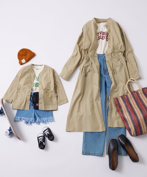 CIAOPANIC TYPY(チャオパニックティピー)の「【KIDS】【OSORO】コットンブロードシャウター(その他アウター・キッズ・ベージュ/アイボリー/カーキ・XX-LARGE/LARGE/X-LARGE/SMALL/MEDIUM)」の22枚目の写真