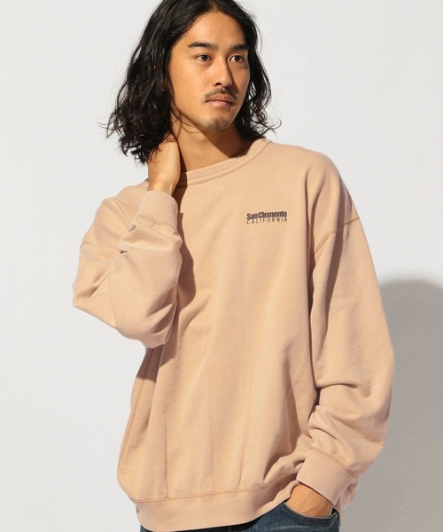 BAYFLOW(ベイフロー)の「スノーウォッシュインレイバックプリントプルオーバー(スウェット・メンズ・ベージュ/オレンジ/チャコール/オフホワイト/ブルー・LARGE/MEDIUM/SMALL)」の19枚目の写真