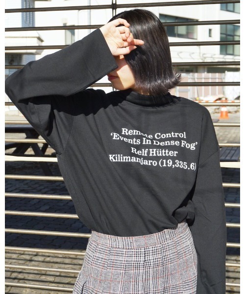 VIBGYOR（ヴィブジョー）の「【Re:one】「1:24」Message turtle cut and sew(MA)（Tシャツ/カットソー・メンズ・ブラック/グレー・FREE）」の13枚目の写真
