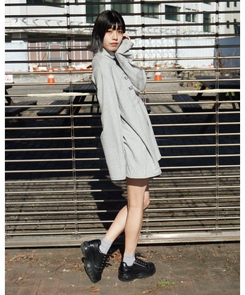 VIBGYOR（ヴィブジョー）の「【Re:one】「1:24」Message turtle cut and sew(MA)（Tシャツ/カットソー・メンズ・ブラック/グレー・FREE）」の12枚目の写真