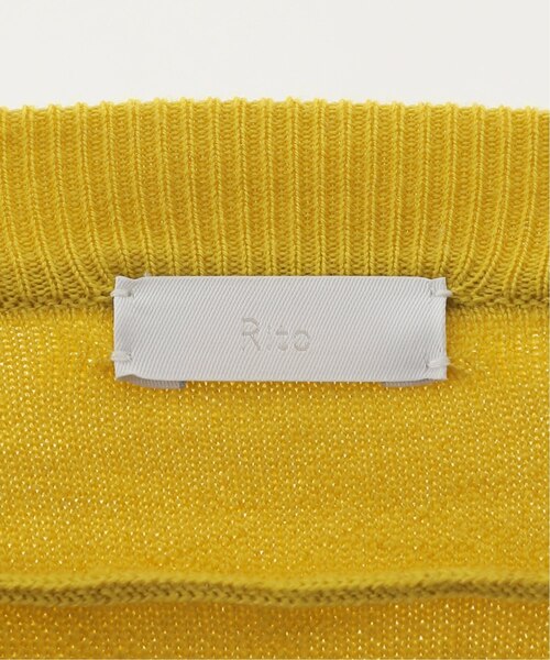 RITO（リト）の「【RITO/リト】 オーバーサイズプルオーバー（ニット/セーター・レディース・ブラック/グレー/イエロー・FREE）」の10枚目の写真