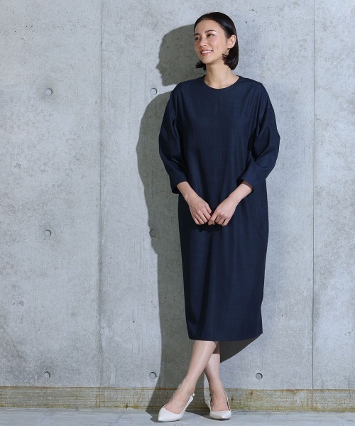 デニムライクワンピース 手洗い可能 ワンピース Lautreamont ロートレアモン のファッション通販 Zozotown