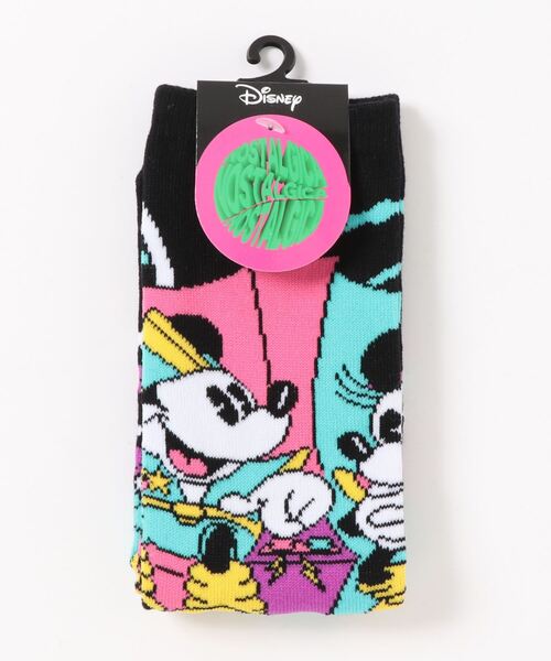 Disney(ディズニー)の「【 Disney NOSTALGICA 】 DSキャラクター ハイソックス 22(ソックス/靴下・レディース・グリーン/ピンク系その他/ブルー/パープル/ピンク/グリーン系その他/ブラック・23-25cm)」の8枚目の写真